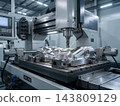 Machining precision part by CNC machining center, mold, die and high accuracy part 143809129