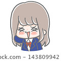 尷尬的女學生 143809942