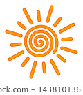 太陽圖示 143810136