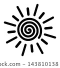 太陽圖示 143810138