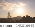 Fantastic sunset view 143810945