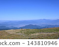 A view of mountains with beautiful ridgelines. 143810946