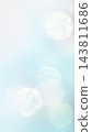 Beautiful light blue background, sparkling light, soft bokeh effect. 143811686