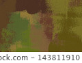 Forest color camouflage painted with hand-painted roller paint. 143811910