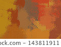 Autumn-colored camouflage painted with hand-painted roller paint. 143811911