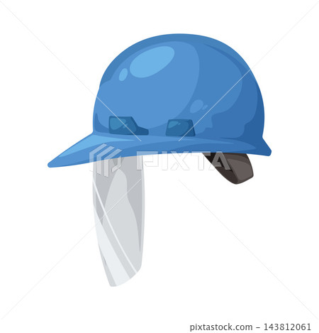 Illustration of Safety Helmet Illustration of Safety Helmet 143812061