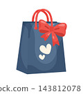 Illustration of Gift Bag 143812078