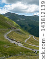Scenic Winding Curves Of Transfagarasan Highway Fagaras Mountains Romania 143812139