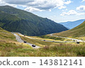 Scenic Mountain Valley View In Transfagarasan Fagaras Mountains Romania 143812141