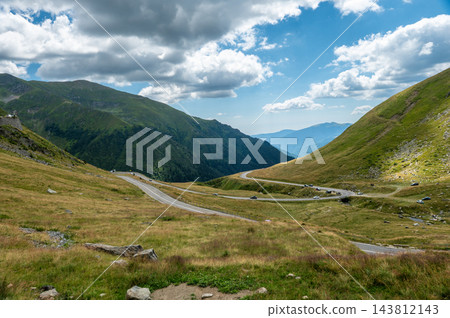 Scenic Mountain Valley View In Transfagarasan Fagaras Mountains Romania 143812143