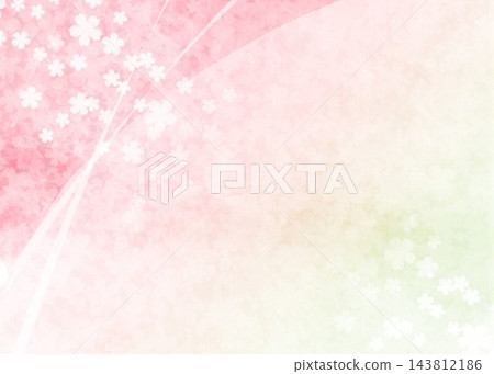粉紅色花卉圖案和紙 143812186