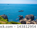 在美麗的夏日天空下，東金坊的壯麗景色展現在眼前。 143812954