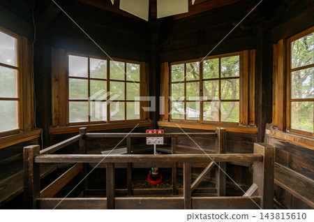 東京都中野區松岡一丁目中野區鐵學堂公園「六劍台」頂樓內景 東京都中野區松岡一丁目中野區鐵學堂公園「六劍台」頂樓內景 143815610