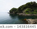 從矢島和京島看到的荻木海岸 143816445