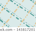 彩色幾何無縫圖案背景 143817201
