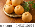 籃子裡的梨子（新高梨） 143818054