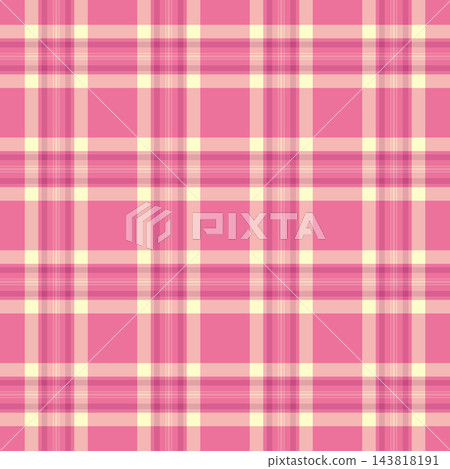 Softness check pattern texture, inspiration vector tartan textile. Vertical background fabric plaid seamless in pink and light colors. 143818191