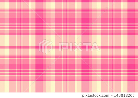 This pink plaid pattern features a seamless vector design in soft pastel tones, perfect for fashion, textiles, stationery, and creative backgrounds. A charming, timeless check style for decor. This pink plaid pattern features a seamless vector design in soft pastel tones, perfect for fashion, textiles, stationery, and creative backgrounds. A charming, timeless check style for decor. 143818205