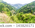 【傳統建築群重要保護區】落合，東祖谷山村：初夏景色 - 從村莊眺望奧祖谷 - 德島縣三好市 143820171