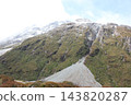 Snow-covered mountain scenery, Mount Cook, New Zealand 143820287
