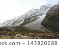 Snow-covered mountain scenery, Mount Cook, New Zealand 143820288