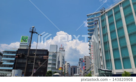 從靜岡市看到的積雨雲。 143820908