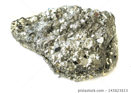 pyrite mineral isolated pyrite mineral isolated 143823813