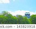 Scenery of Osaka Castle, Osaka City, Osaka Prefecture 143823918