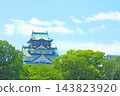 Scenery of Osaka Castle, Osaka City, Osaka Prefecture 143823920