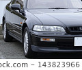 Car image: Front mask of the second-generation Honda Legend Coupe 143823966
