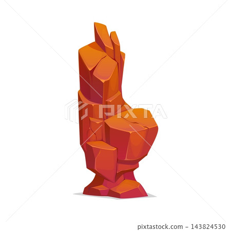 Rock stone or desert mountain boulder of canyon Rock stone or desert mountain boulder of canyon 143824530