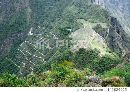 Machu Picchu, a UNESCO World Heritage Site Machu Picchu, a UNESCO World Heritage Site 143824925