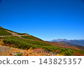從長野縣乘鞍迴聲線眺望北阿爾卑斯山的秋景。 143825357