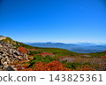 從長野縣乘鞍迴聲線眺望北阿爾卑斯山的秋景。 143825361