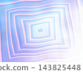 Blue and white halftone and geometric pattern background 143825448