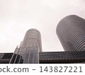Cityscape of skyscrapers 143827221