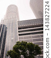 Cityscape of skyscrapers 143827224