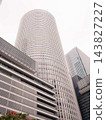 Cityscape of skyscrapers 143827227