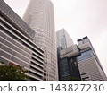 Cityscape of skyscrapers 143827230
