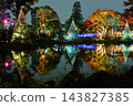 Higo Hosokawa Garden in autumn colors, Bunkyo Ward, Tokyo 143827385