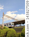 Nankai Electric Railway train entering Nankai Wakayama Port Station 143827509
