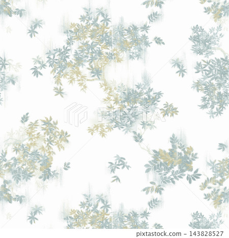Vintage watercolor floral seamless patterns collection for surface design 143828527