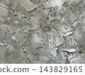 Abstract Gray Textured Plaster Wall Background 143829165