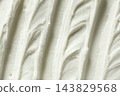 Flat lay view of creamy curd paste background 143829568
