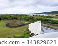 A view of Izumi city from the rooftop observation deck of Crane Park Izumi. 143829621