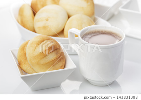 Delicious and nutritious almojabanas or pandebono Delicious and nutritious almojabanas or pandebono 143831398