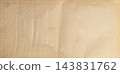 Old wrinkled paper texture with beige background 143831762