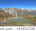 北阿爾卑斯山和白馬的秋天 143832186