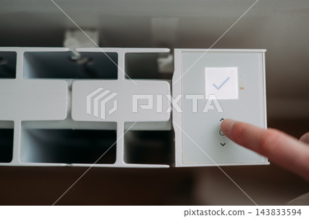 Turning on the heating in a European apartment at the start of the heating season Turning on the heating in a European apartment at the start of the heating season 143833594