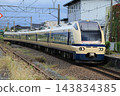 E653 series Limited Express Inaho train in 583 series livery arriving at JR Tsuruoka Station on the Uetsu Main Line (Tsuruoka City, Yamagata Prefecture, Japan) E653 series Limited Express Inaho train in 583 series livery arriving at JR Tsuruoka Station on the Uetsu Main Line (Tsuruoka City, Yamagata Prefecture, Japan) 143834385